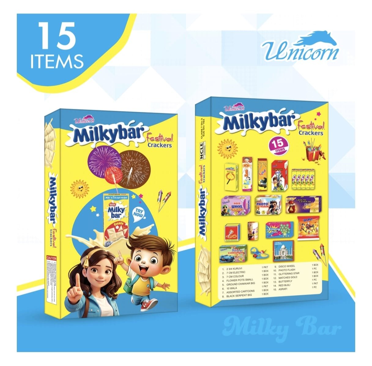 15 Items (Milky Bar) (15 ஐட்டம்ஸ் (மில்கி பார்))