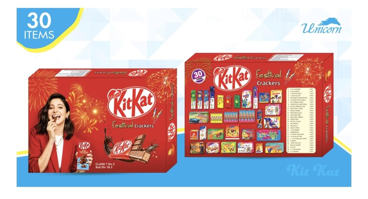 30 Items (Spiderman / Kit Kat) (30 ஐட்டம்ஸ் (ஸ்பைடர்மேன் / கிட்கேட்))